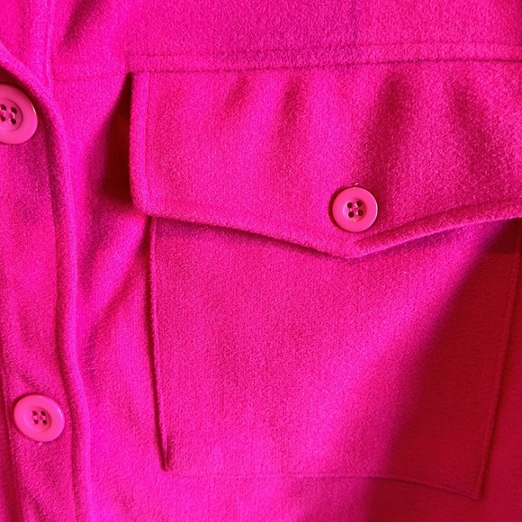 New with tags! Pink shacket - Picture 4 of 8